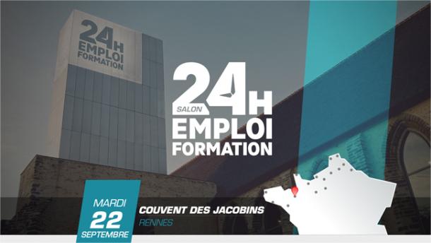 Rennes. Le salon 24H Emploi Formation revient le 22 septembre