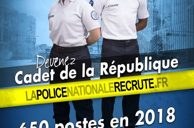 Cadet de la République, option « Police Nationale » : Une préparation rémunérée pour devenir gardien de la Paix