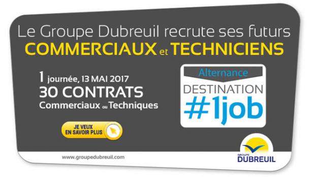 1 journée pour 1 contrat d’alternance, véritable tremplin vers 1 futur job !