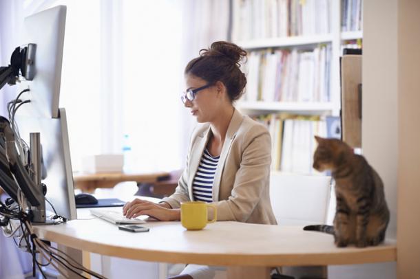 Le télétravail séduit 65% des français travaillant dans un bureau